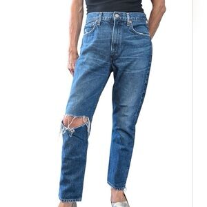 Citizens Of Humanity Premium Vintage Dree Crop High-Rise Slim Straight Jeans 29